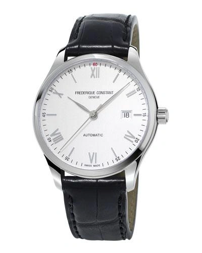 Frederique Constant Gents Classics Index Automatic Stainless Watch
