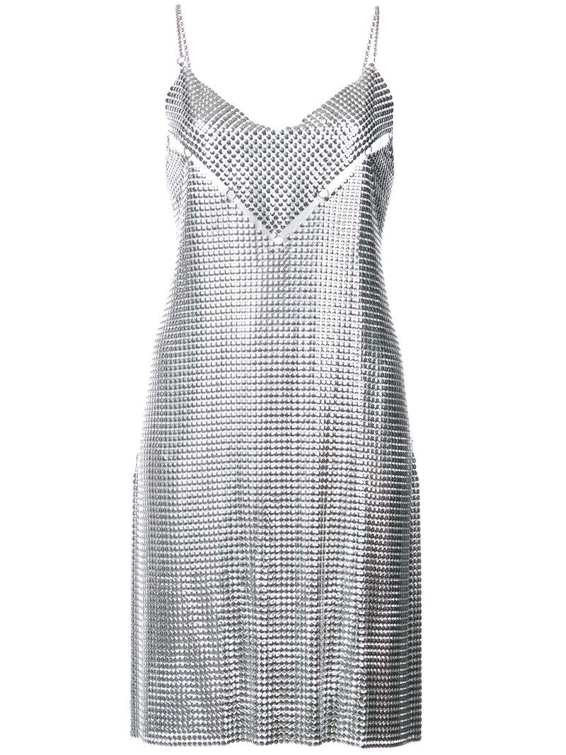 paco rabanne mesh dress