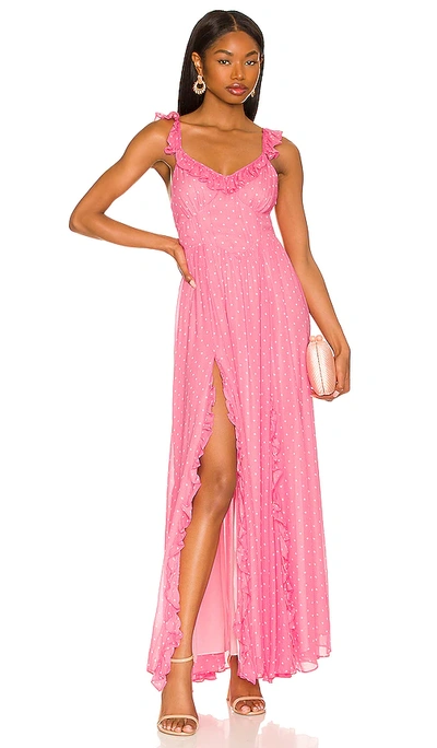 Loveshackfancy Junia Dress In Pink