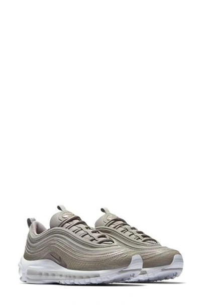 Nike Air Max 97 Premium Sneaker In Cobblestone/ White