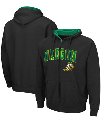 Colosseum Men's Black Oregon Ducks Arch Logo 3.0 Pullover Hoodie