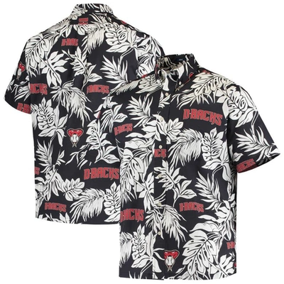Reyn Spooner Men's  Black Arizona Diamondbacks Aloha Button-down Shirt