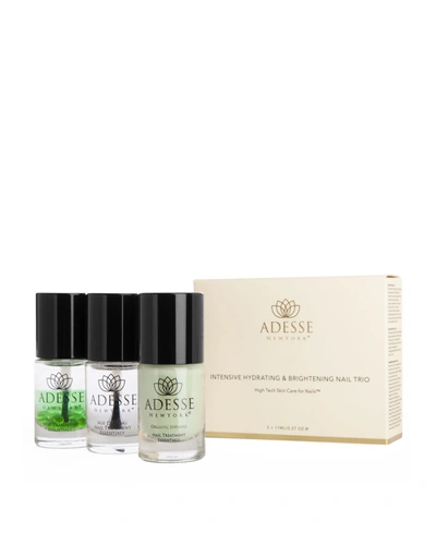 Adesse New York 3-pc. Hydrating And Brightening Nail Set In Hydrating And Brigh. Trio