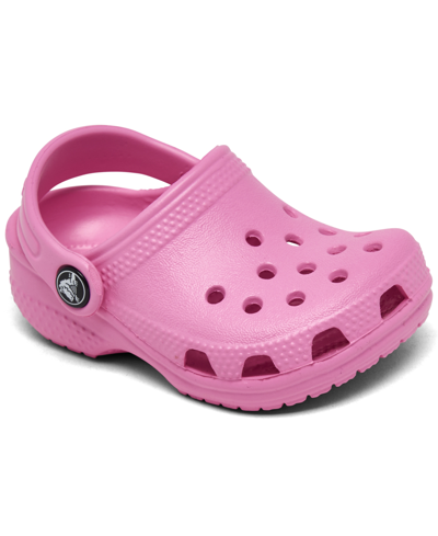 Crocs Baby Kids Classic Clogs From Finish Line In Taffy Pink