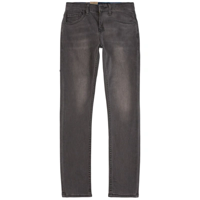 Levi's Kids' 512 Slim Taper Fit Jeans Dark Gray In Blue