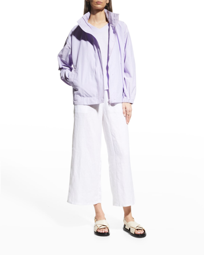 Eileen Fisher Stand Collar Jacket, Regular & Plus - 100% Exclusive In Wistr