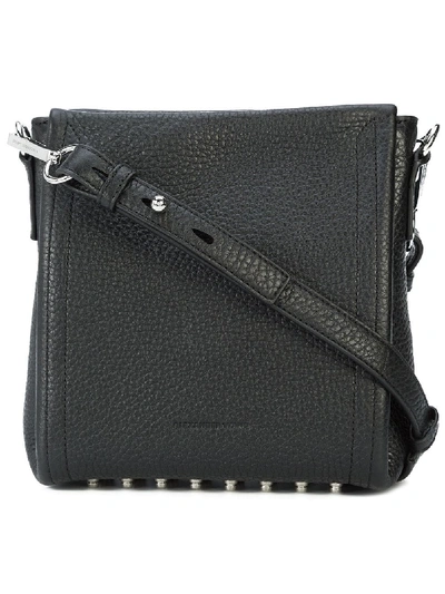 Alexander Wang Mini Darcy Leather Shoulder Bag - Black