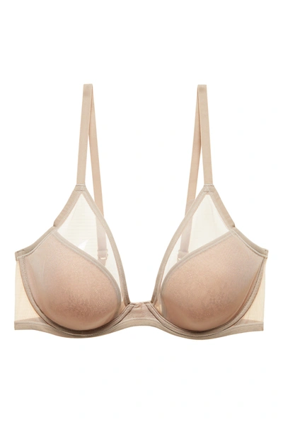 Natori Women's Escape Spacer Underwire T-shirt Bra 721267 In Cafe