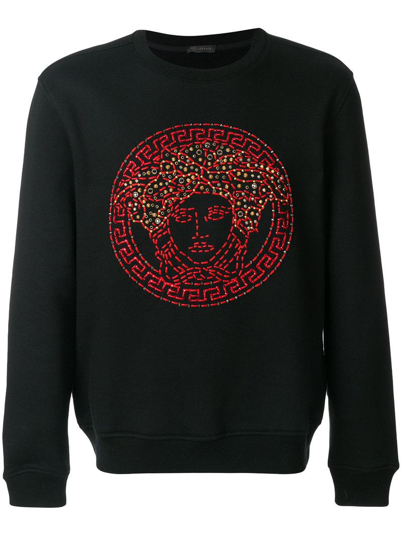 versace sweatshirt medusa