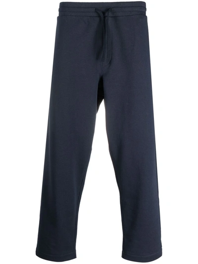 Ymc You Must Create Ymc Drawstring Cropped Pants In Blue