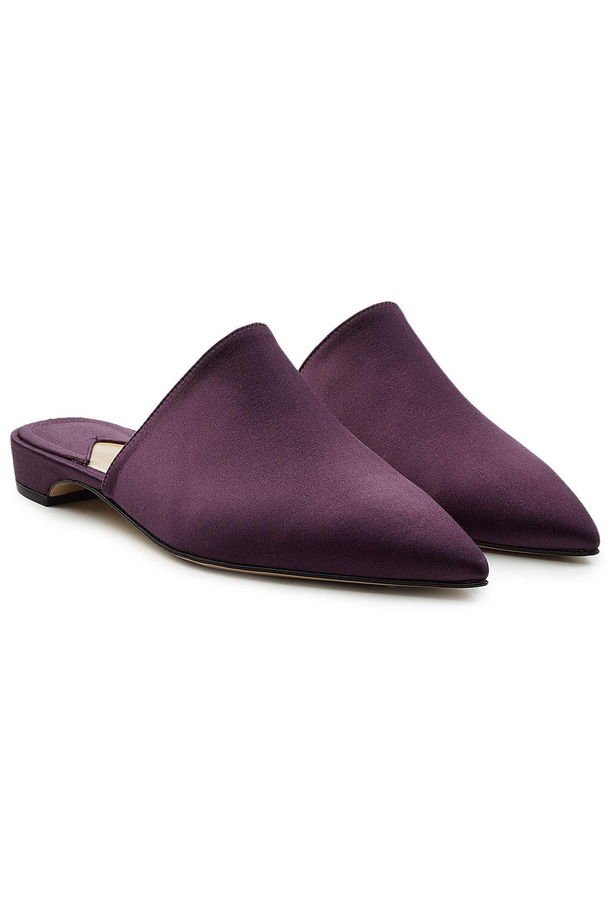 purple mules