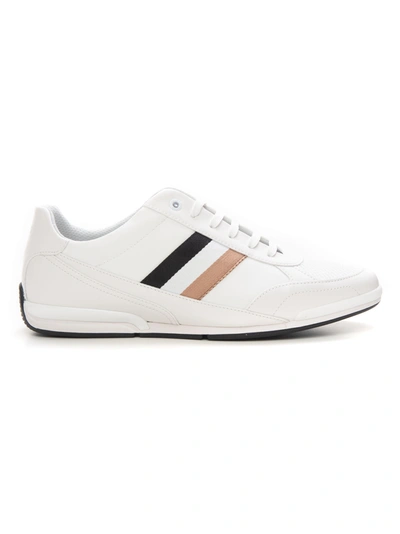 Hugo Boss Boss Sneakers With Laces White Man | ModeSens