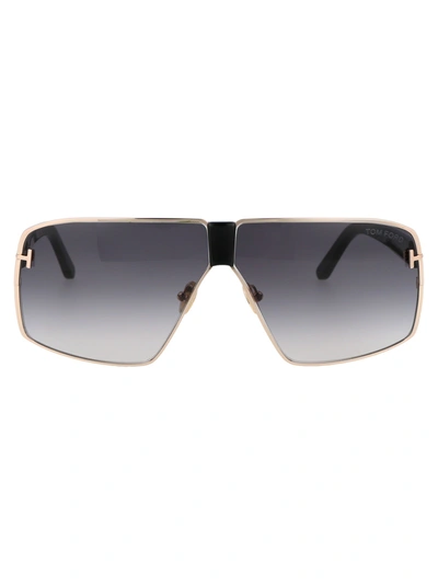 Tom Ford Ft0911 Sunglasses In Grey