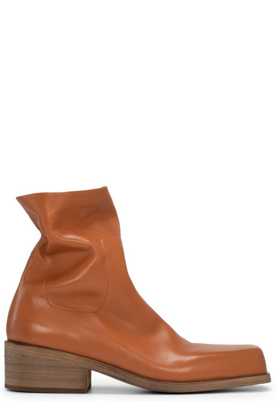 Marsèll Cassello Ankle Boots In Brown