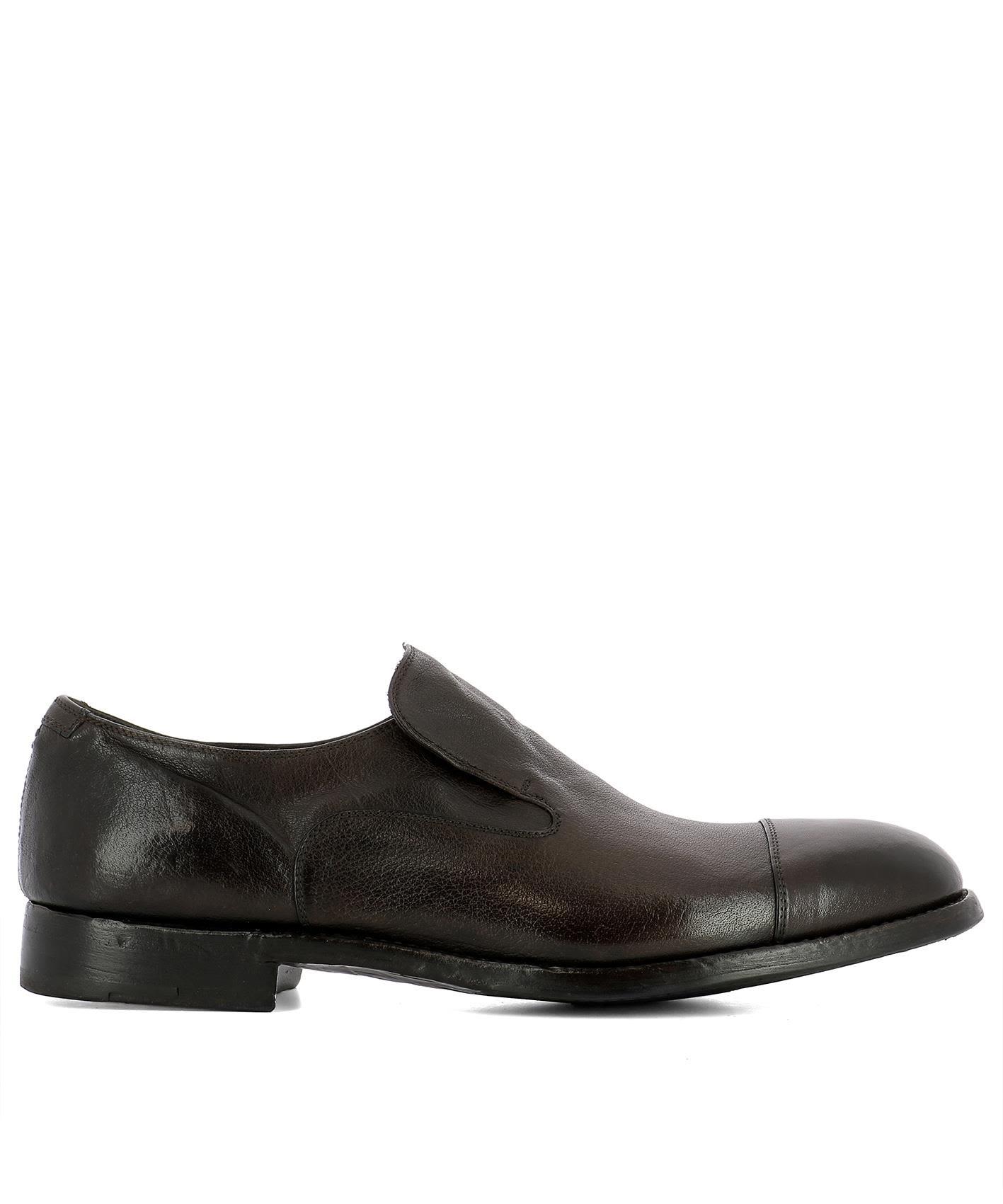 Alberto Fasciani Brown Leather Loafers | ModeSens