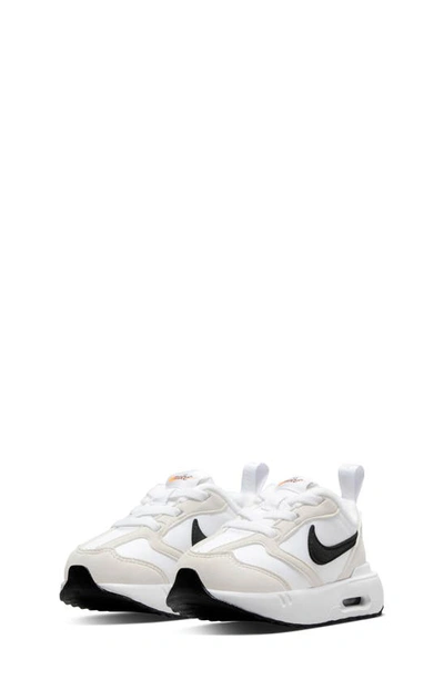 Nike Air Max Dawn Big Kids' Shoes In White/black/light Bone