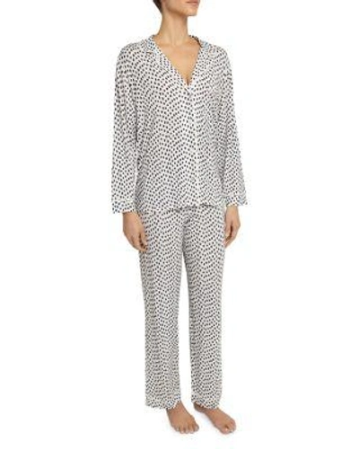 Eberjey Sleep Chic Print Pajama Set, Boxed In Purr/bellini