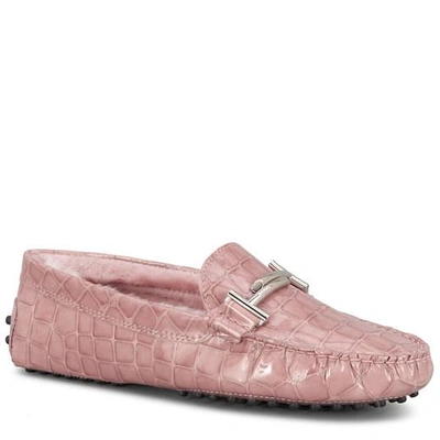 Tod's Effect Leather In Pink
