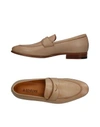 A.testoni Loafers In Sand