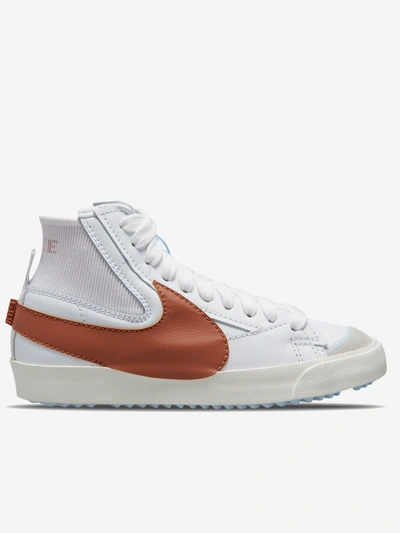 Nike Blazer Mid  77 Jumbo Trainers White In Brown