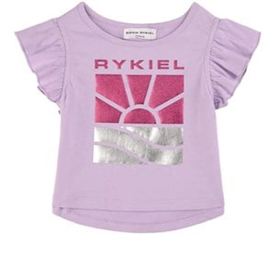 Sonia Rykiel Kids' Maryse T-shirt Purple