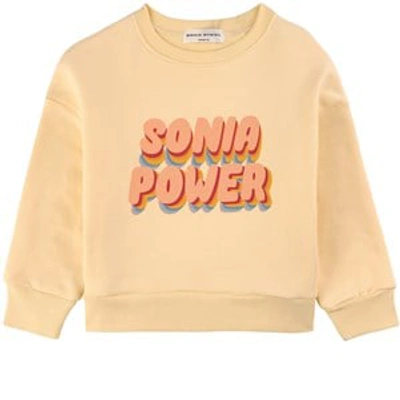 Sonia Rykiel Kids' Logo Sweatshirt Yellow