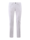 Dondup Jeans  Mius In Denim Stretch In White