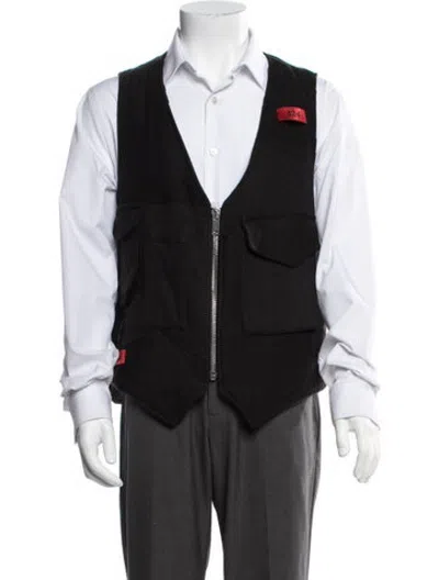 Pre-owned 424 Vest In Black