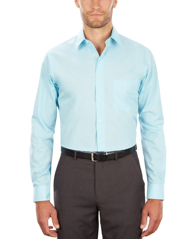 Van Heusen Men's Regular-fit Ultraflex Dress Shirt In Blue Frost