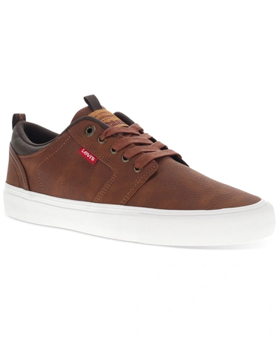 Levi's Men's Alpine Stacked Sneaker Men's Shoes In Tan/brown