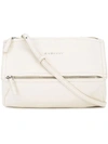 Givenchy 'mini Pandora Box - Palma' Leather Shoulder Bag - Ivory In White