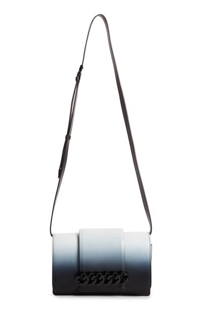 Givenchy Small Infinity Degrade Calfskin Shoulder Bag - Black In Black White