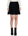 Karl Lagerfeld Mini Skirt In Black