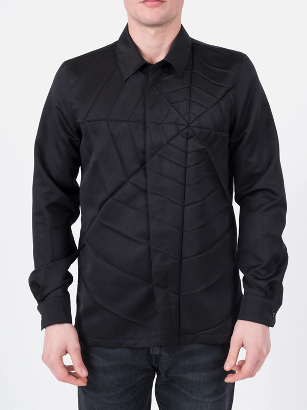Undercover Spider Web Shirt In Black | ModeSens