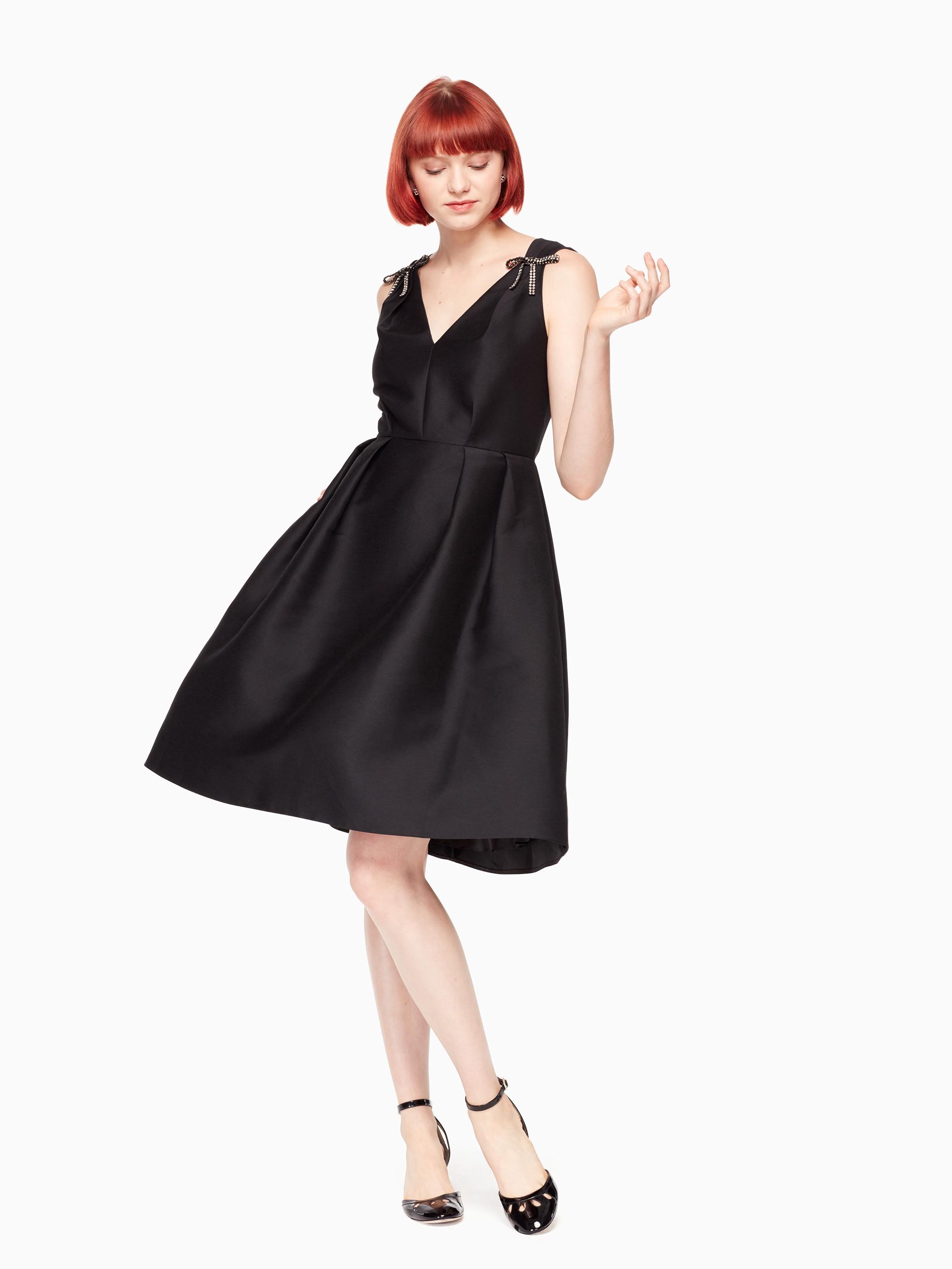 kate spade bow fit and flare dress