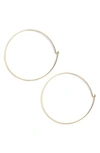 Jules Smith Suki Hoop Earrings In Gold