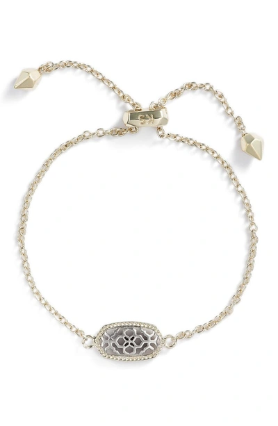 Kendra Scott Elaina Openwork Bracelet In Gold/ Silver