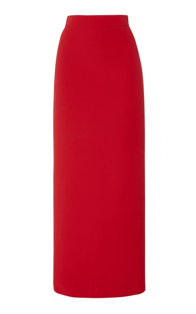 Versace Pencil Skirt In Red