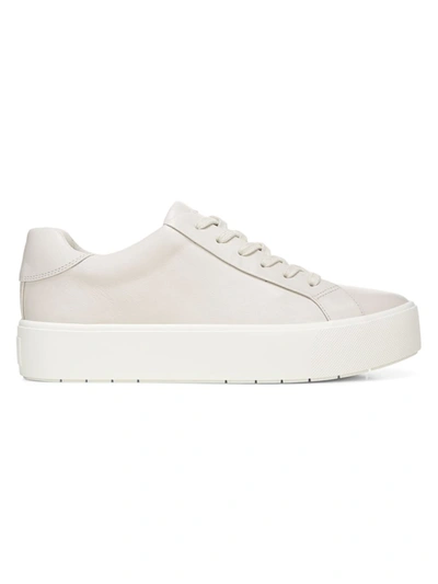 Vince Women's Benfield Leather Platform Sneakers In Off White | ModeSens