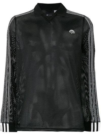 Alexander wang adidas polo long sleeve online