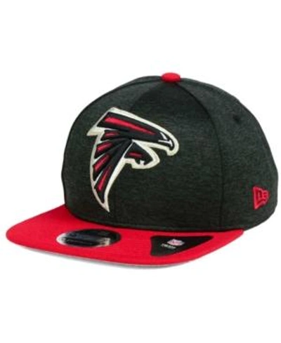 New Era Atlanta Falcons Heather Huge 9fifty Snapback Cap In Black/red