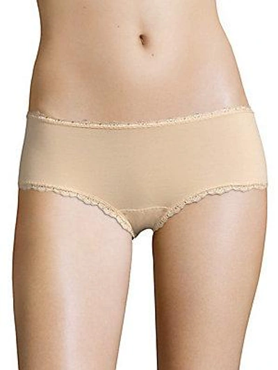 Cosabella Scalloped Lace Hipsters In Blush