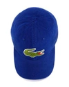 Lacoste Big Croc Hat In Ocean Blue