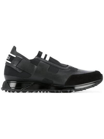 Fendi Slip-on Sneakers In Black