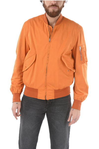 Ten C Mens Orange Outerwear Jacket