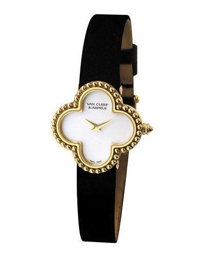 Van Cleef & Arpels Vintage Alhambra Yellow Gold Watch, Small