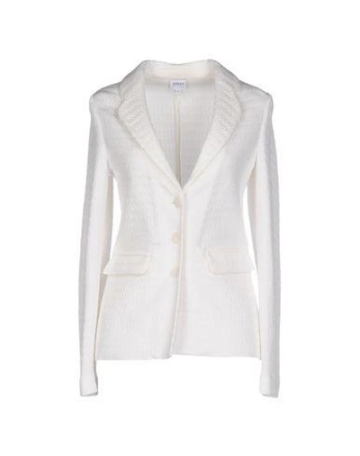 Armani Collezioni Blazers In White