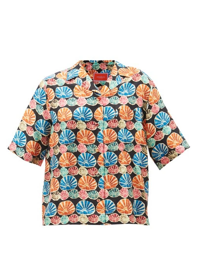 silk lame print sleeves shirt 日本公式通販サイト レディース
