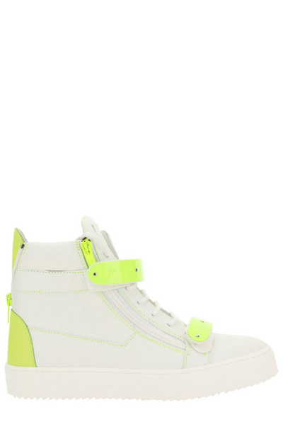 Giuseppe Zanotti Coby High-top Sneakers In White