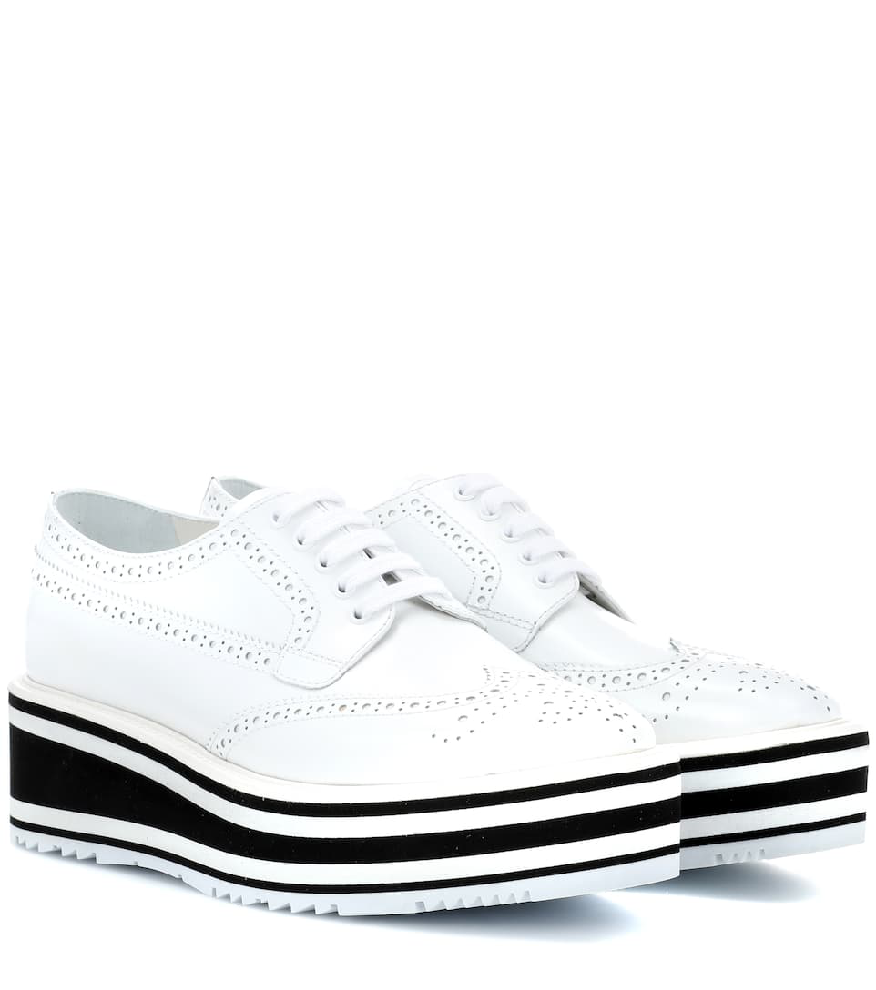 prada wingtip brogues
